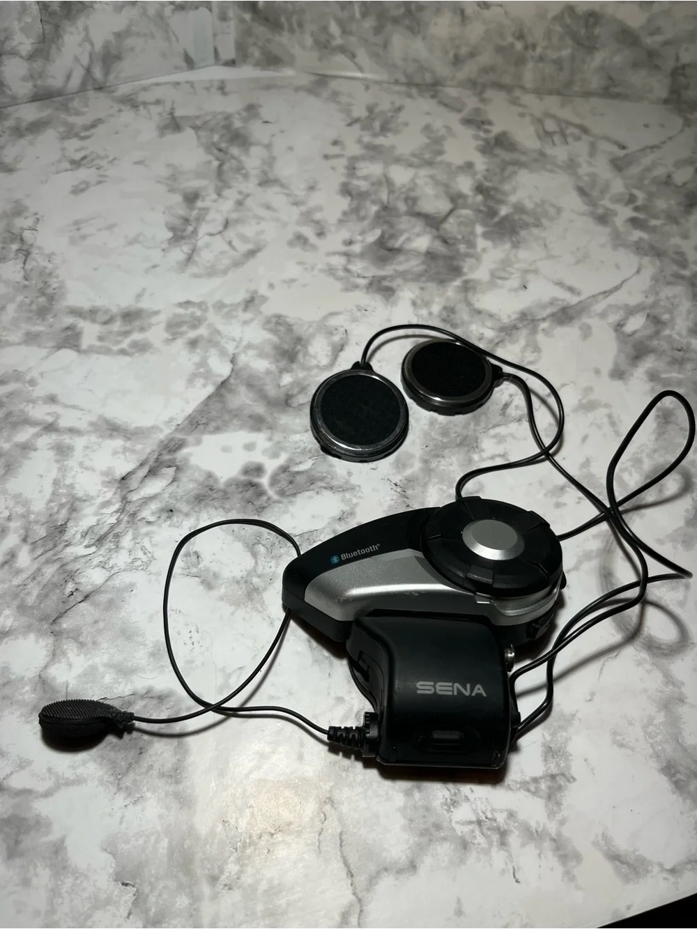 Sena Bluetooth Motorcycle Communicator - Black/Silver